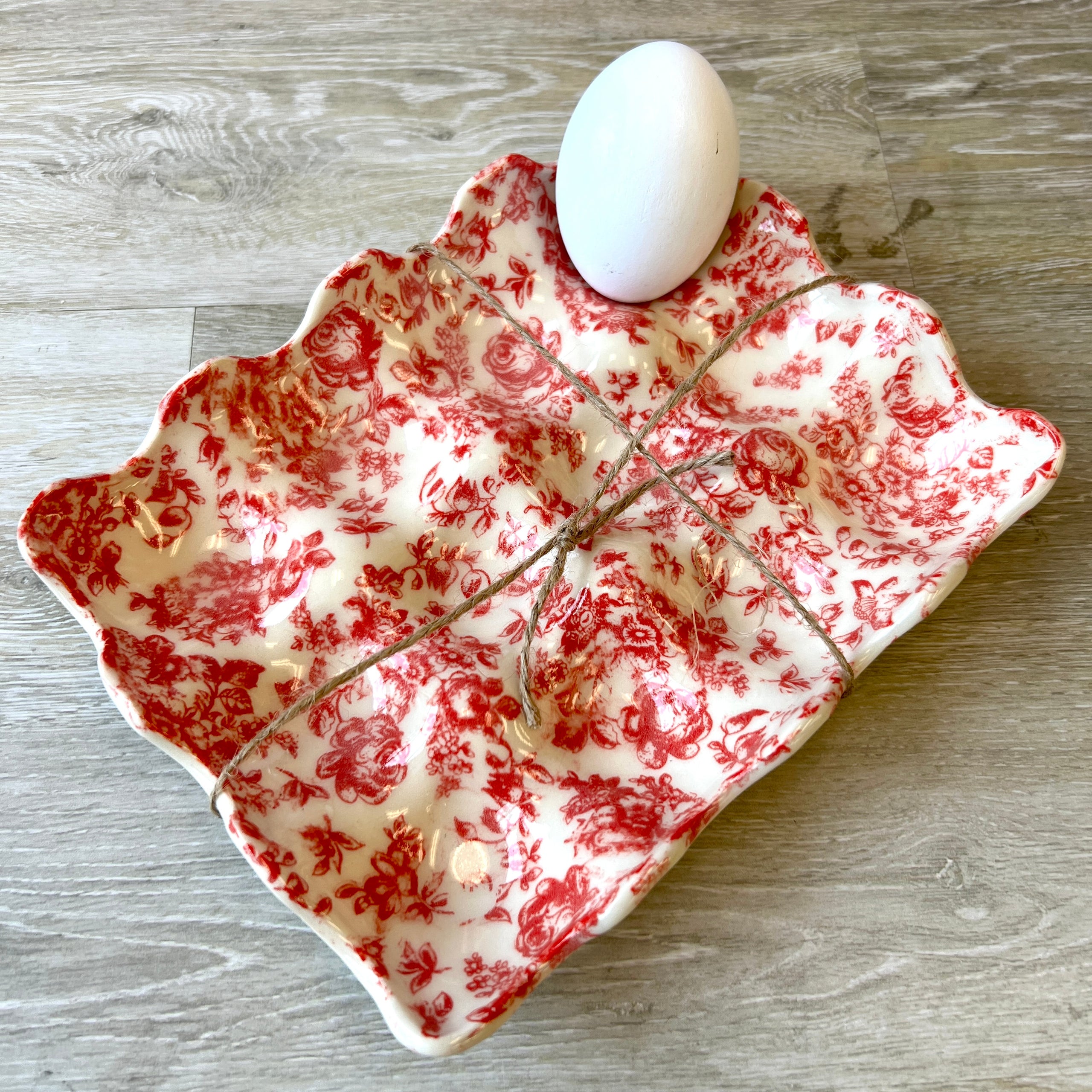 One Ceramic Egg Tray Ceramic