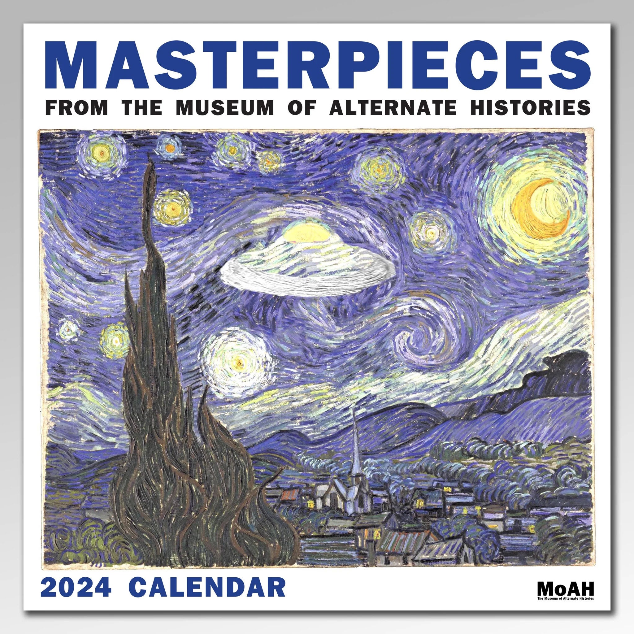 Alternate Histories 2024 Masterpieces Calendar Hoot and Howl